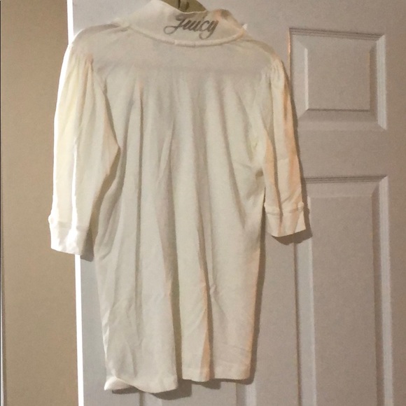 Juicy Couture XL 3/4 Sleeve in Ivory - Picture 7 of 7
